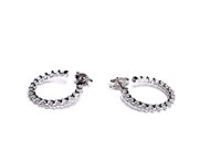 Orecchini Stocco Gioielli Donna in Oro bianco Zircone VRS 66 - VRS 66